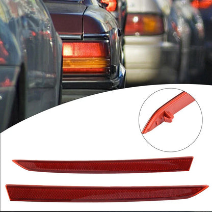 1 Pair / Rear Bumper Reflector Lamp for BMW 3-Series (2012–2017)