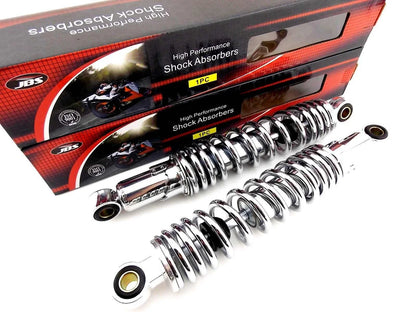 300mm JBS Chrome Rear Shock Absorbers for Suzuki GT380