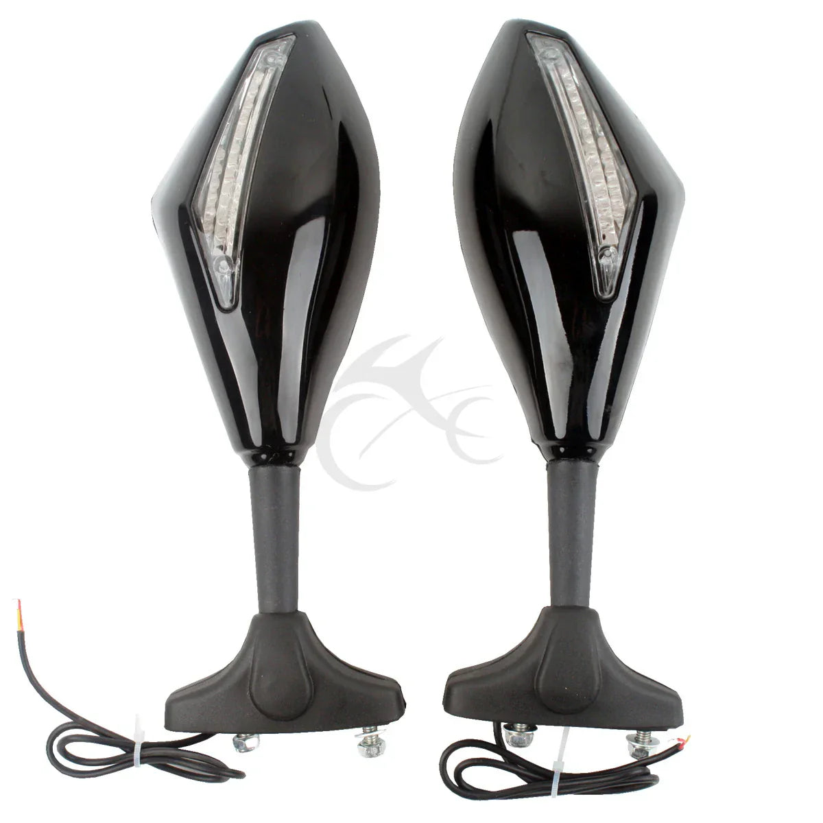 LED Turn Signal Rearview Mirrors for Honda CBR600F3 (95-98), CBR600F4i (01-07)