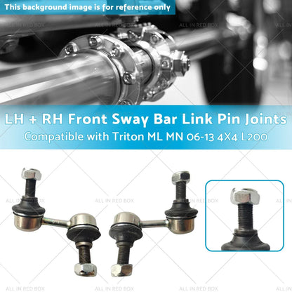 Front Sway Bar Link Pin Joints for Triton ML MN 2006-2013 4X4 L200 (2)