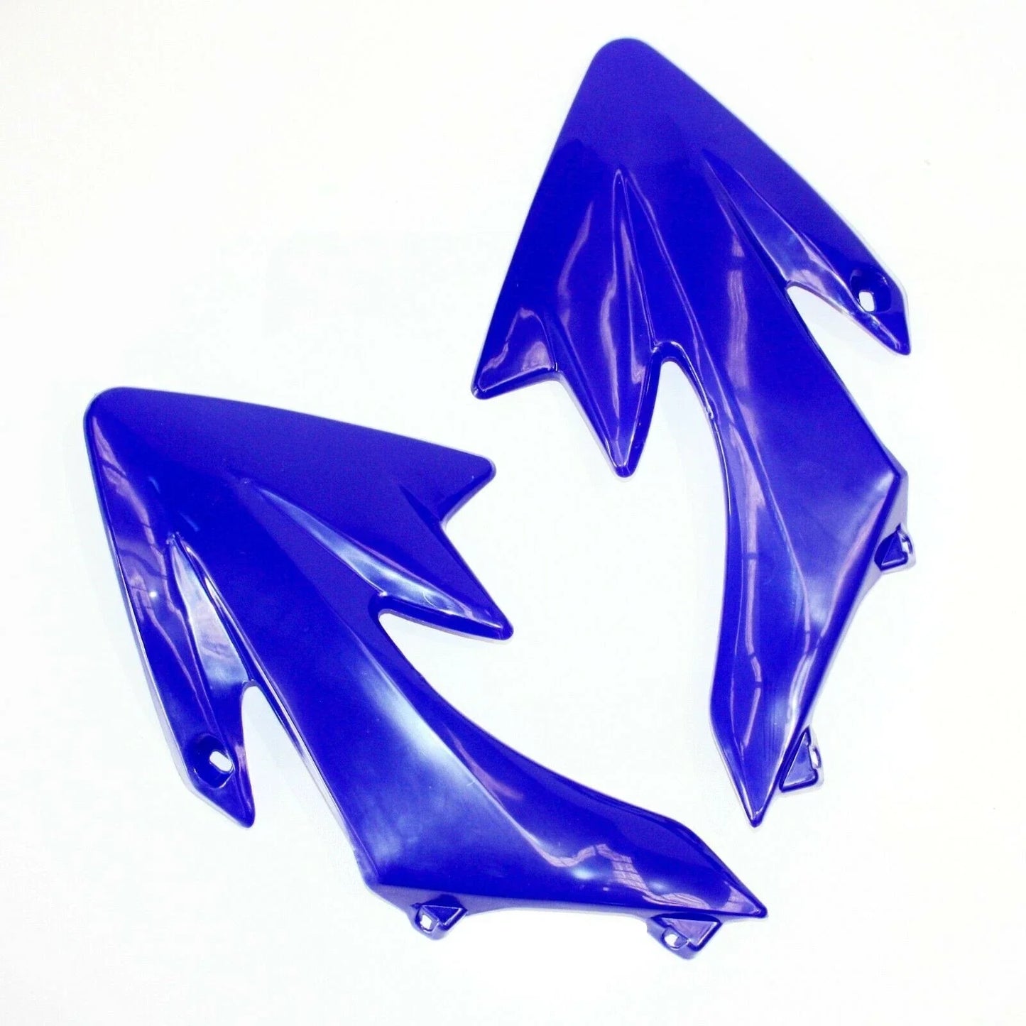 BLUE Plastic Front Tank Side Guard Fender for CRF50 Pit Pro Dirt Bike