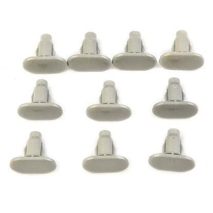 10 x Gray Rocker Moulding Clips for Lexus GX470 (2003–2004)