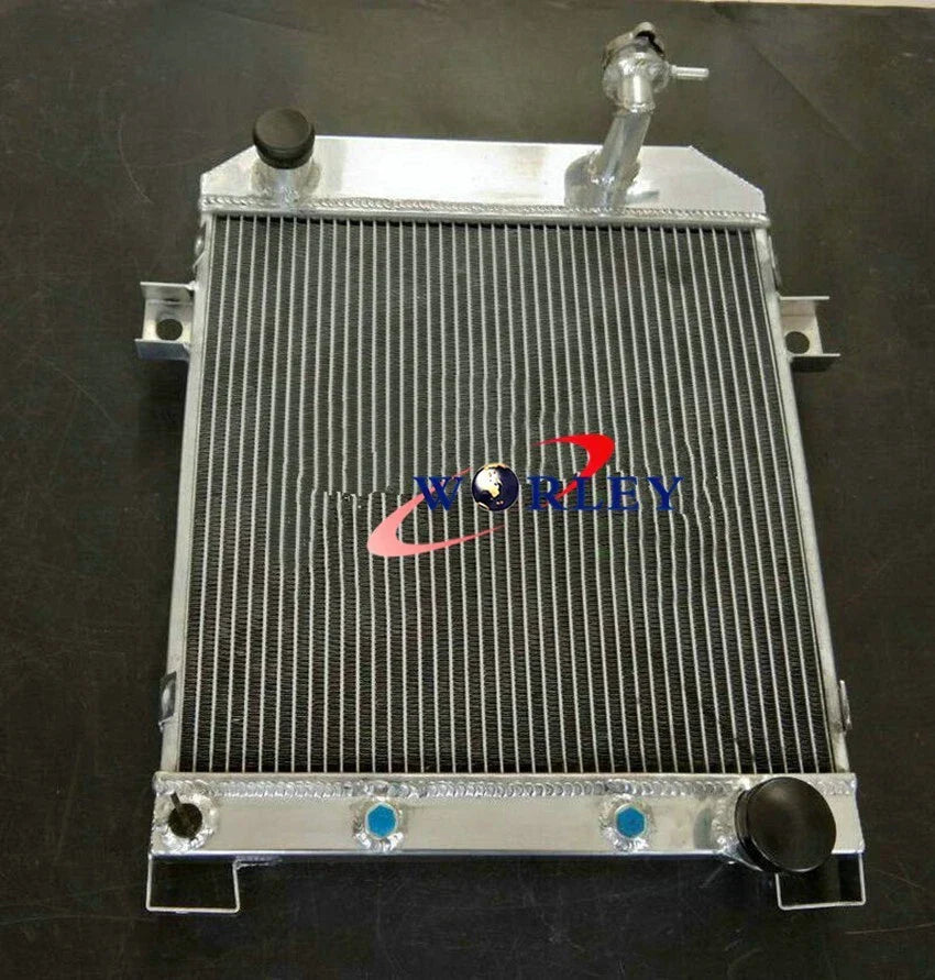 5 Row Aluminum Radiator for Jaguar Mark 2 MK2 Daimler 2.5 V8 (1962-1967)