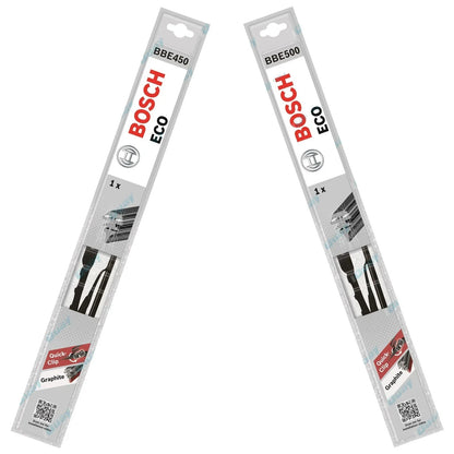 Front Pair Bosch Wiper Blades for Toyota Landcruiser HZJ75 1990~1999