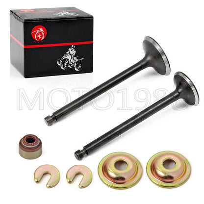 Intake Exhaust Valve Kit for Yamaha Gas Golf Cart G2–G14 (1989–1996)
