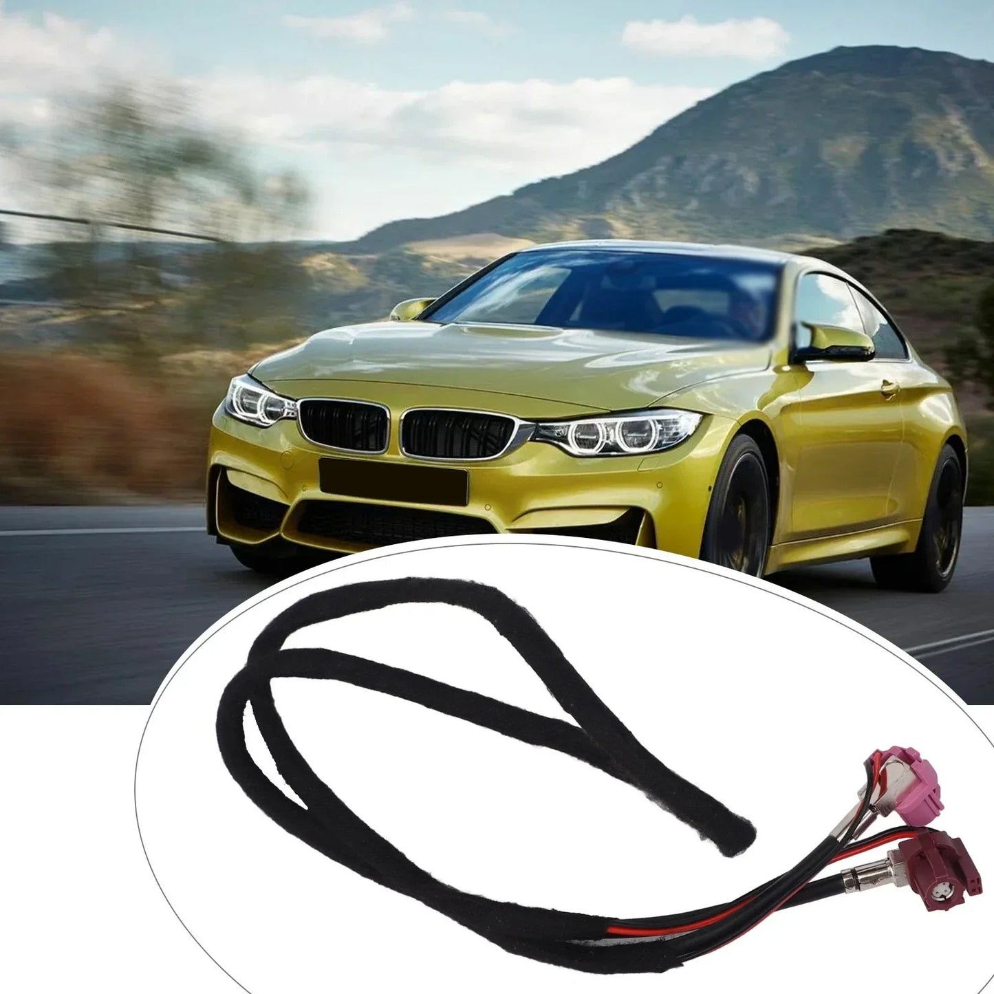 80CM 12V Video Cable for BMW NBT EVO