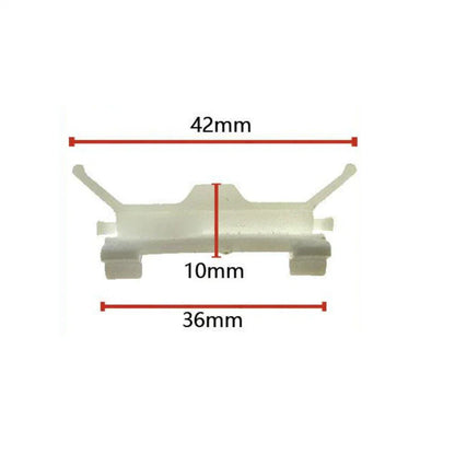 10 x Plastic Roof Weatherstrip Clips for Hyundai Elantra (2011-2016)