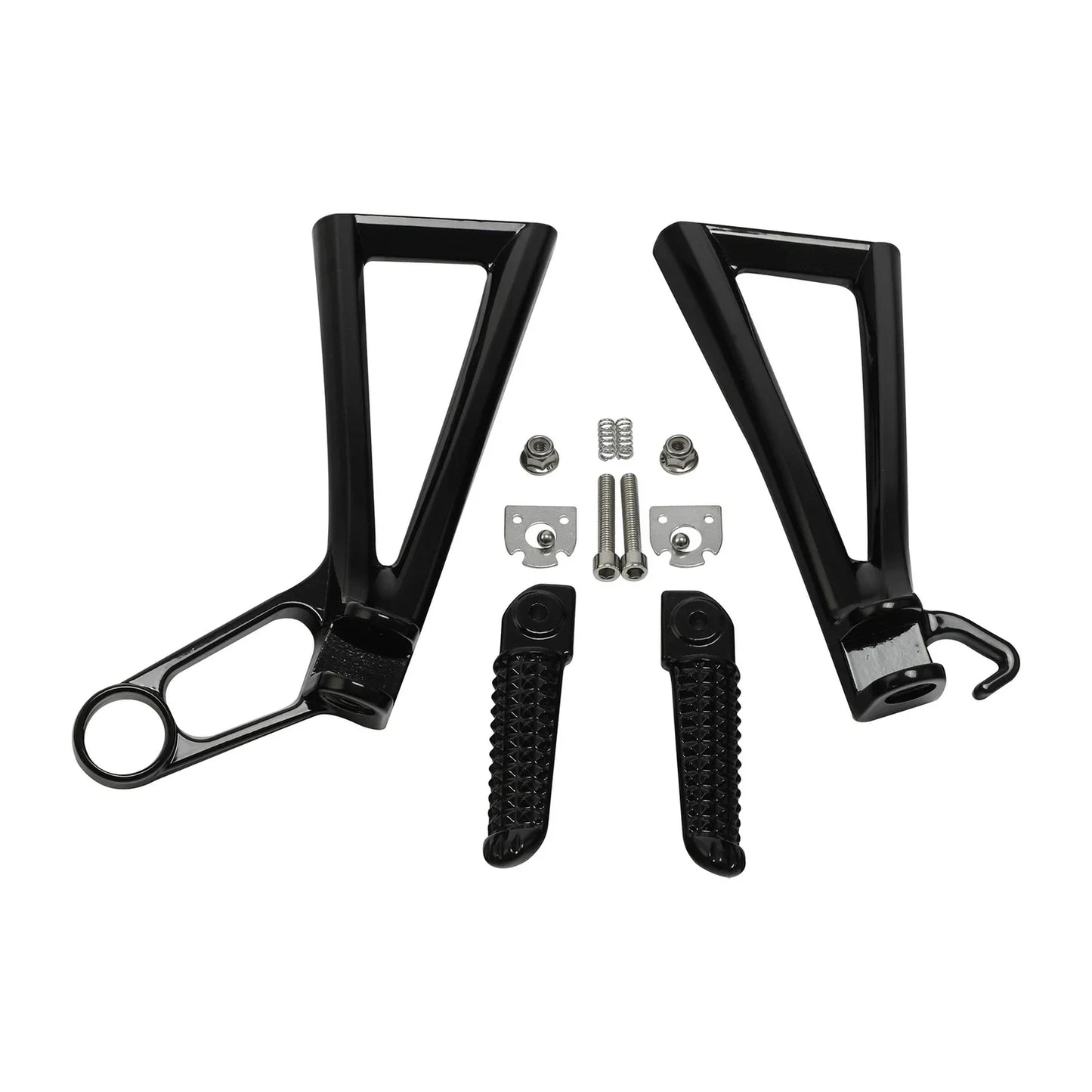 Rear Passenger Foot Pegs for Yamaha YZF R6 R6S (2003-2009)