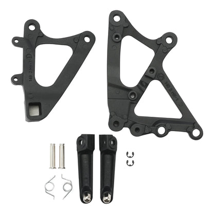 Driver Footrests Footpegs Bracket for Yamaha YZF R1 (2009-2014)