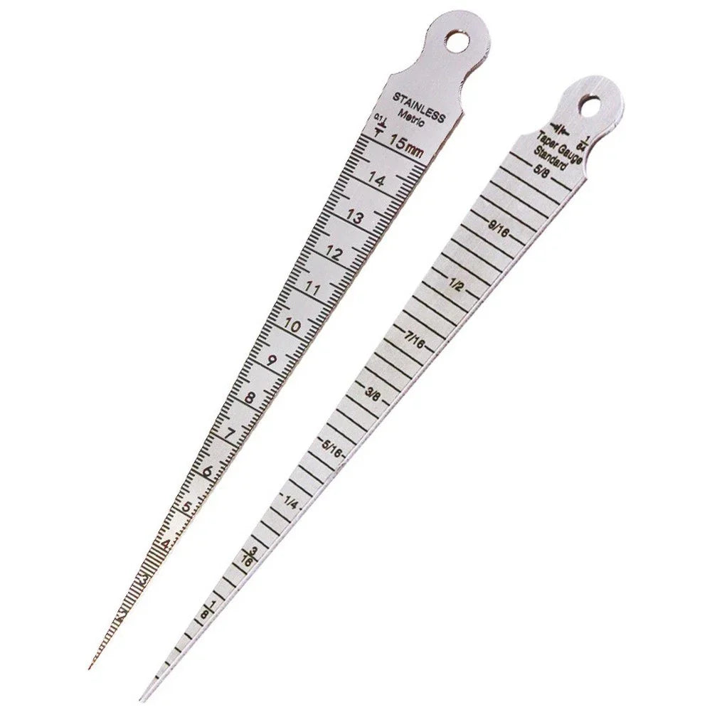 Taper Gauge / 115mm / Stainless Steel for Metric Inch