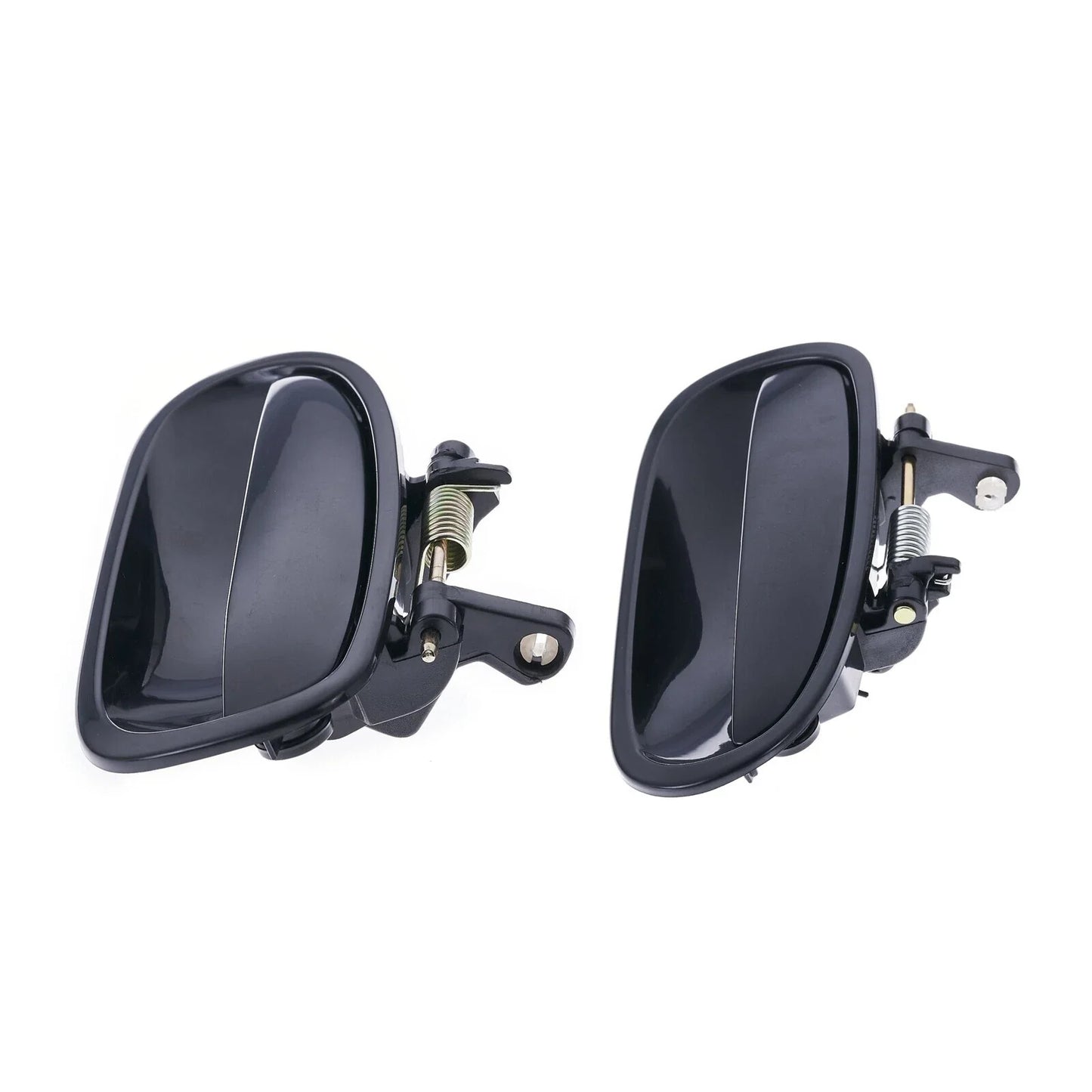 2pc Rear Left & Right Outer Door Handle Black for Honda Civic EK (1995–2001)