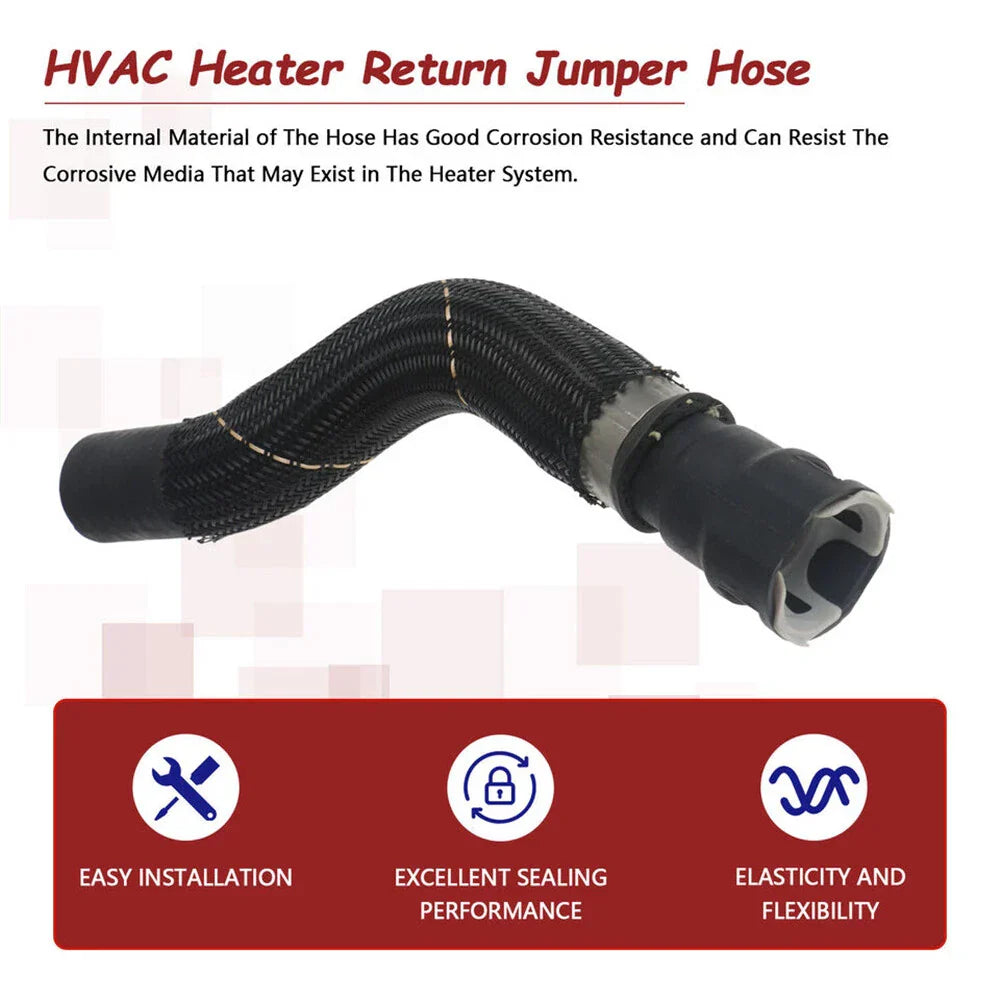 HVAC Heater Hose Connector for 2015 Chrysler 200, 2014-2015 Jeep Cherokee