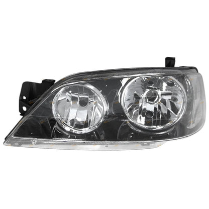 LH Headlight BLACK for Ford BA BF Falcon Fairmont (2002-2006)