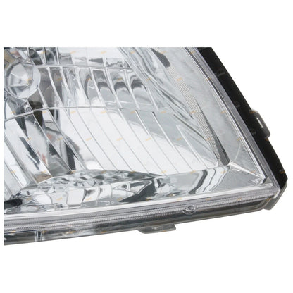 LH+RH / Pair / Chrome Headlights for Toyota Prado 120 Series (2002–2009)