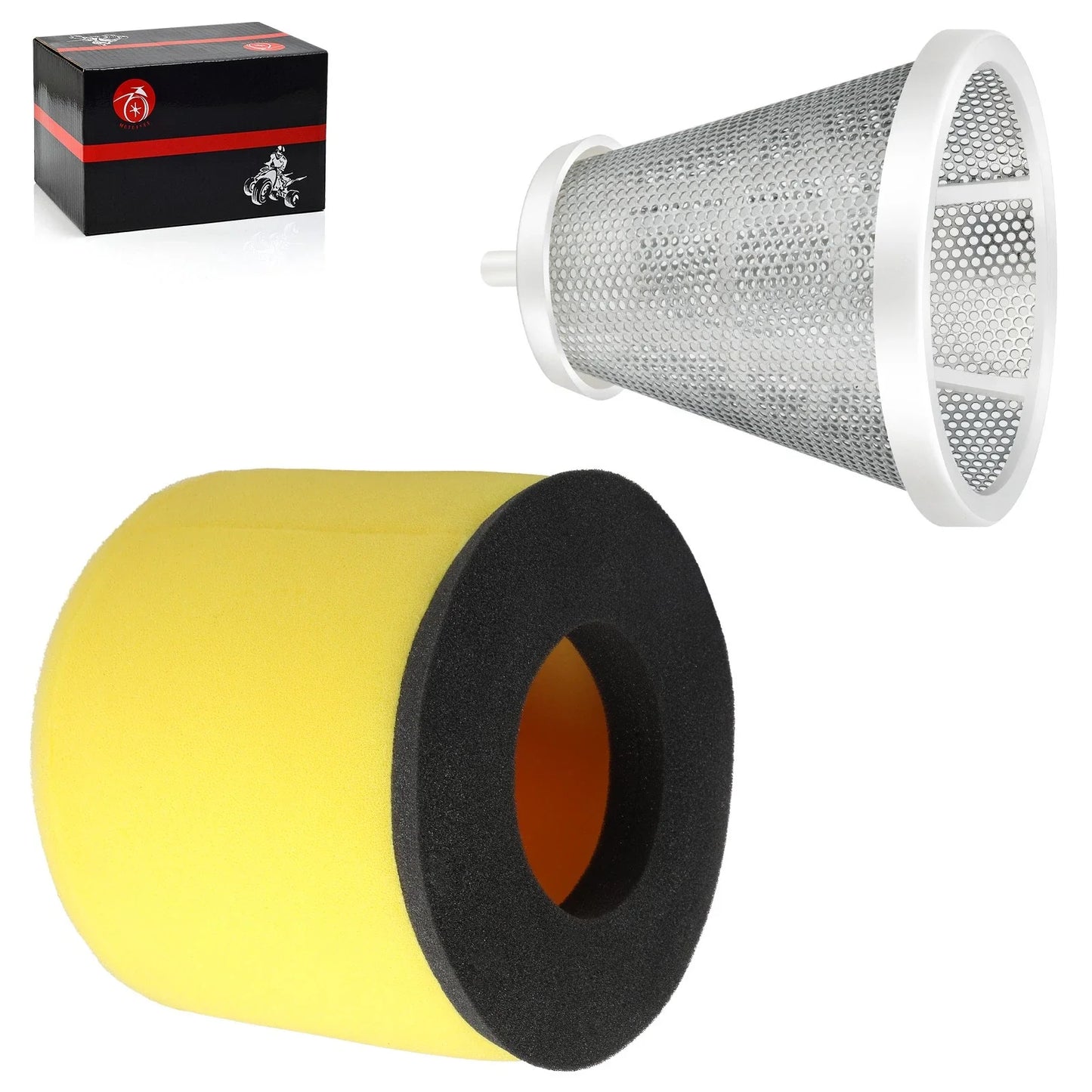 Air Filter w/ Holder for Suzuki QuadRacer 450 LTR450 LTR450Z (2006–2009)