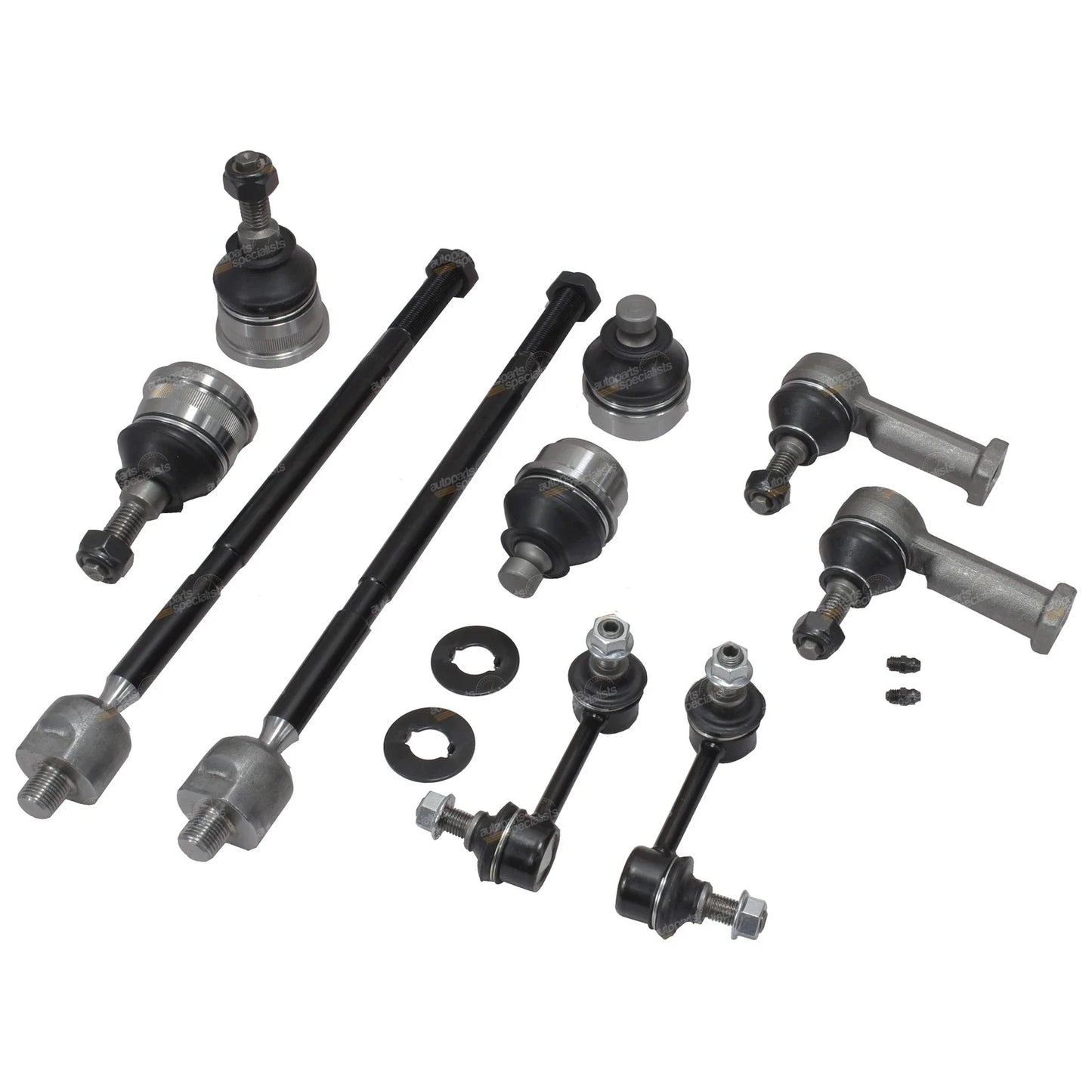 Ball Joints Tie Rod Ends Rack Ends Sway Bar Links Kit Ford AU BF (2000-2012)