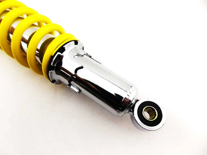 365mm JBS Yellow/Chrome Shock Absorbers for Honda MT125 Elsinore