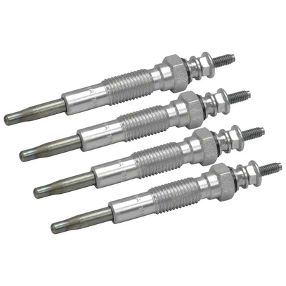 4 x Glow Plug for Mazda UN Bravo WL & WL-T Turbo B2500 Diesel (1999-2006)