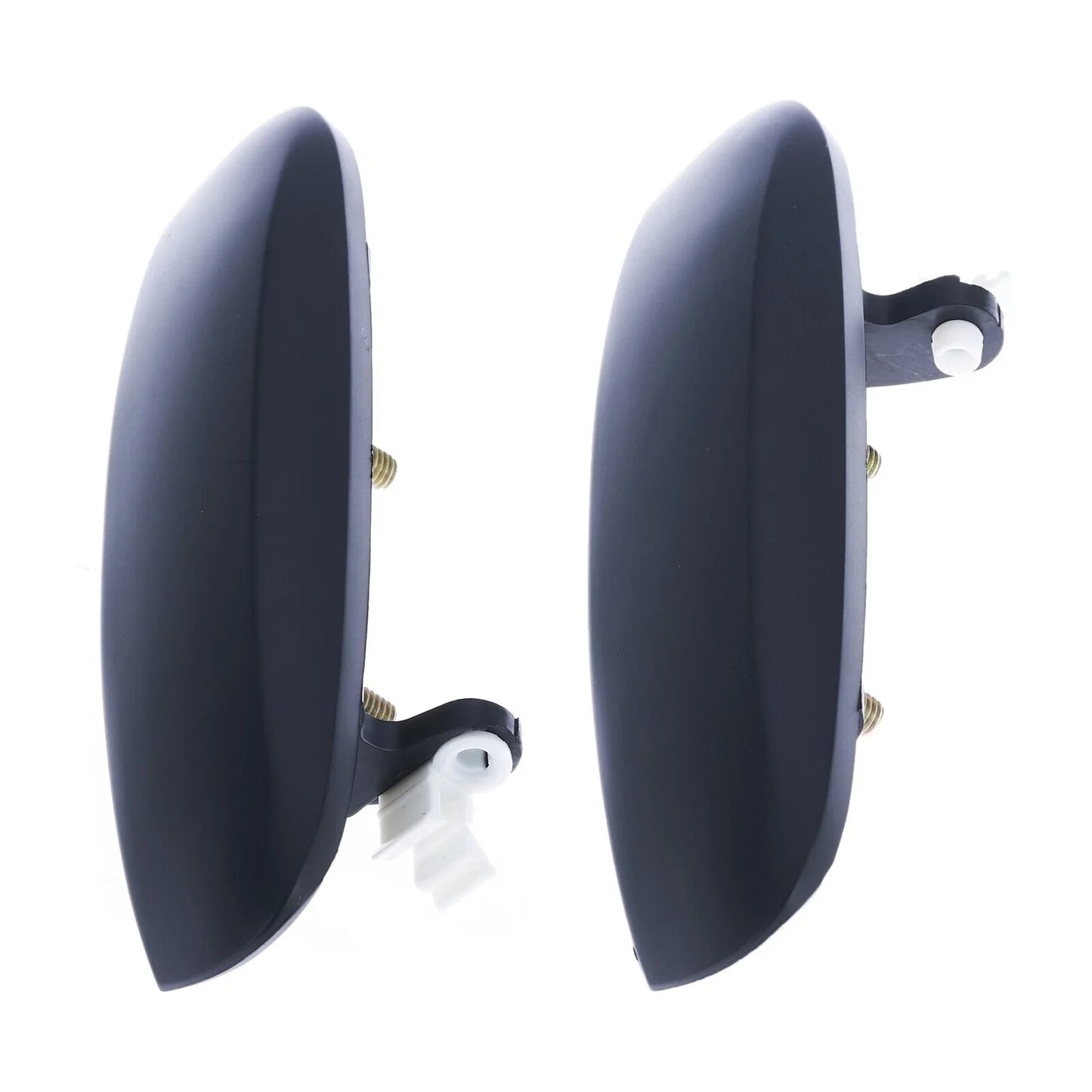 Door Handle Outer 2 x Black for Mitsubishi Mirage (2012–2020)