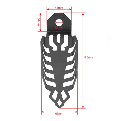Universal Fork Dust Shock Absorber Spring Covers for Motorcycle ATV Red