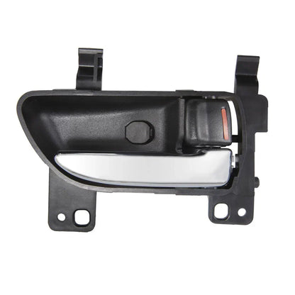 Black Inside Right Door Handle with Chrome Lever for Subaru Toyota
