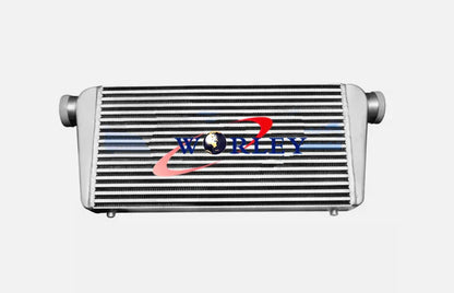 600x300x90mm Polished Aluminium Intercooler