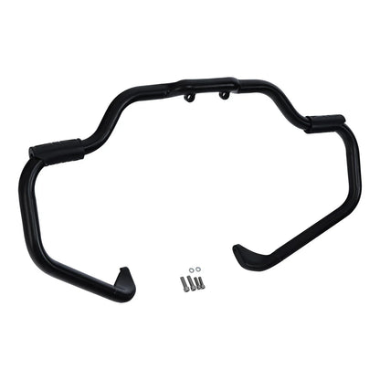 Chrome/Black Mustache Engine Guard Crash Bar for Indian Chieftain (2014-2025)