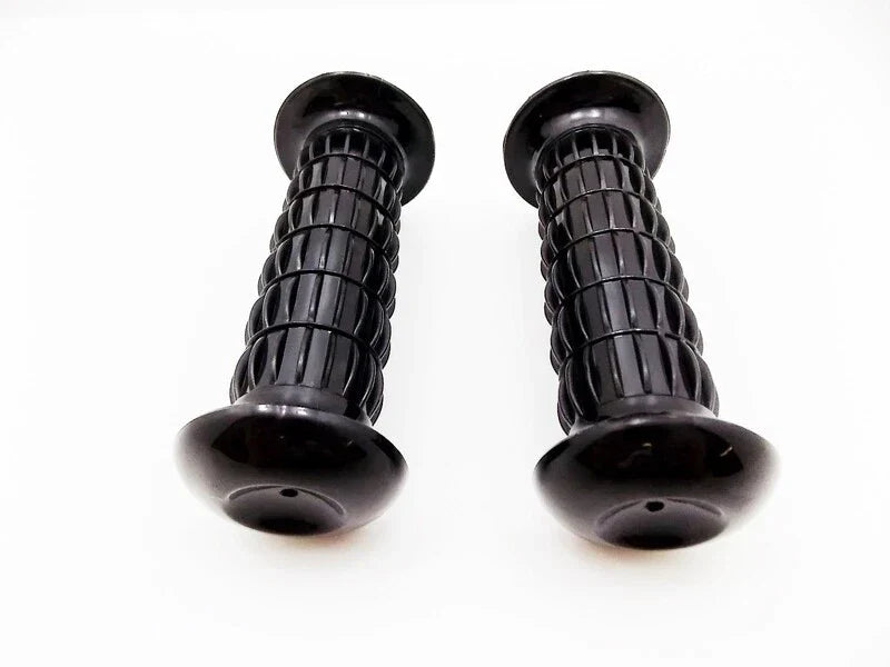 Black Hand Grip Set for Kawasaki S3 400 (1973-1975) - Left & Right Pair