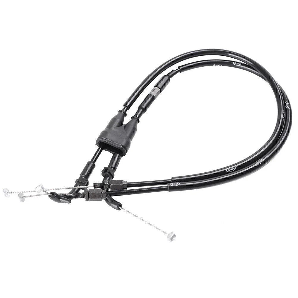 Black Throttle Cables for Yamaha YZF R6 (2006-2016)