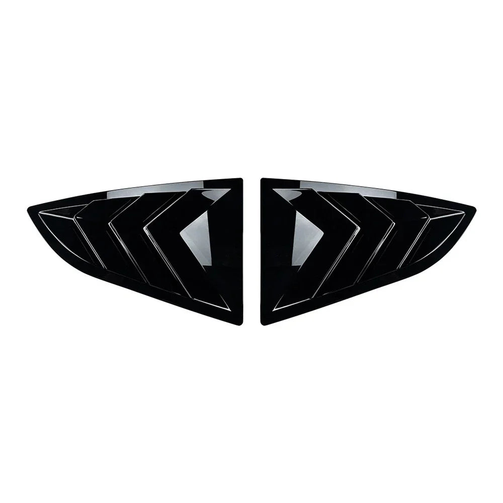 Gloss Black Window Louvers for Toyota GR86 Subaru BRZ (2022-2025)