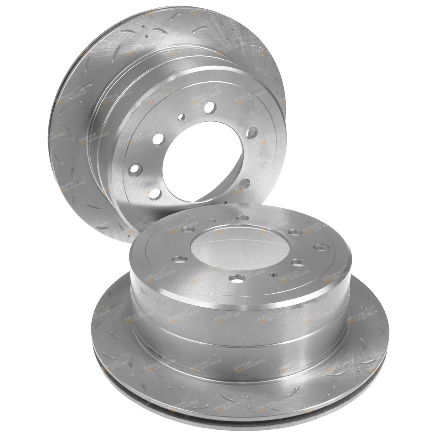 Rear Slotted Brake Rotors for Landcruiser HDJ80/HZJ80/FZJ80 (1992–1998)