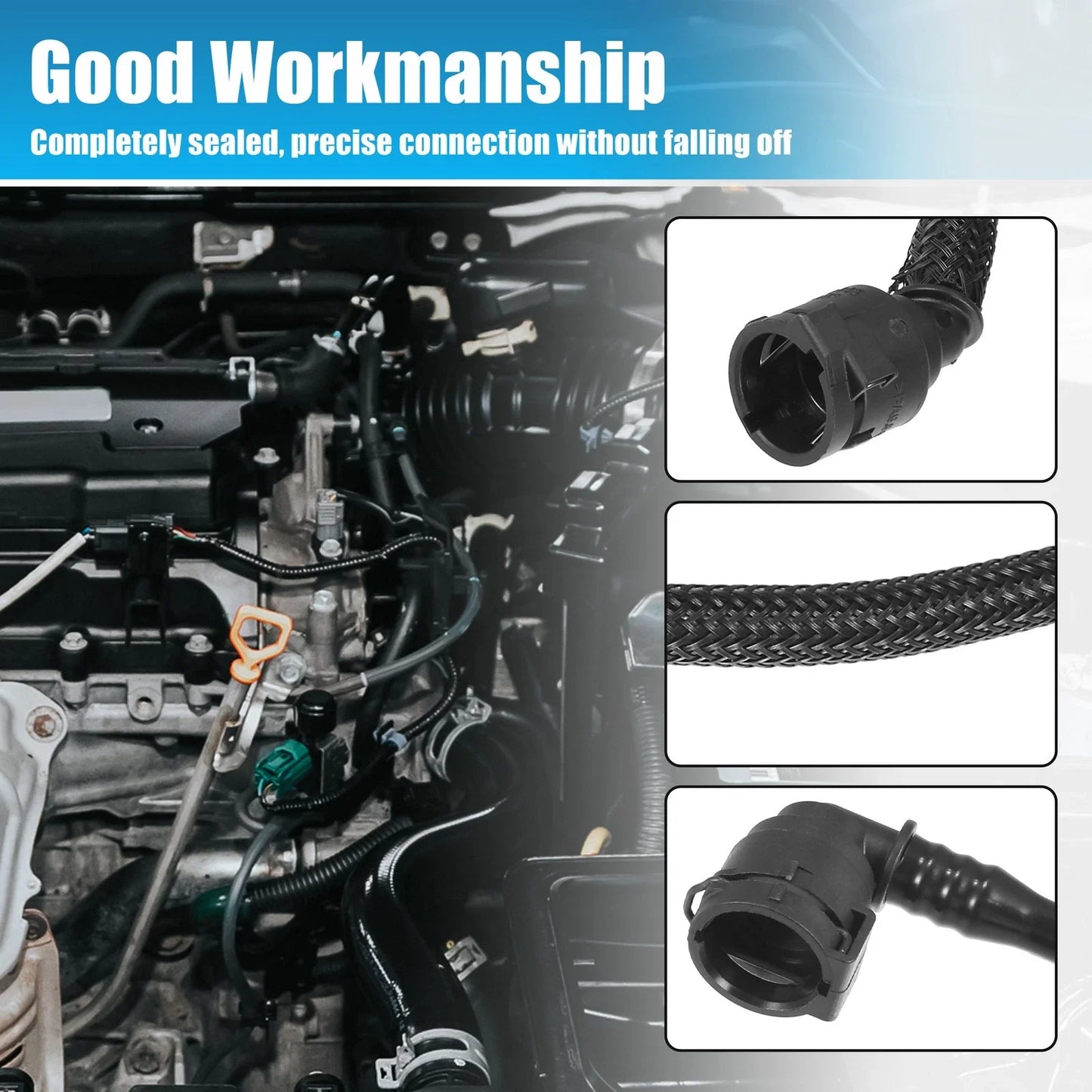 Upper Radiator Hose for BMW 435i 328d 335i GT xDrive