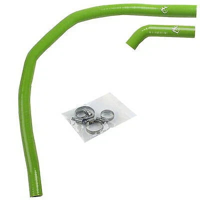 Silicone Radiator Coolant Hose Pipes for Kawasaki KFX700 (2004-2009) Green
