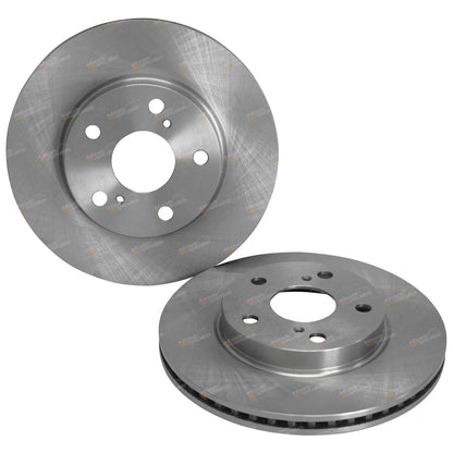 Front Disc Rotors & Bremtec Brake Pads for Corolla (2007–2018)