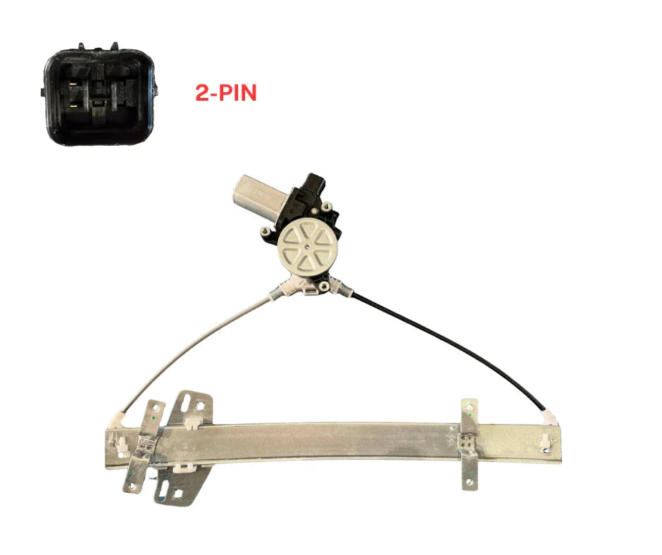 Left Window Regulator With 2 Pins Motor for Honda Accord (2003–2008)