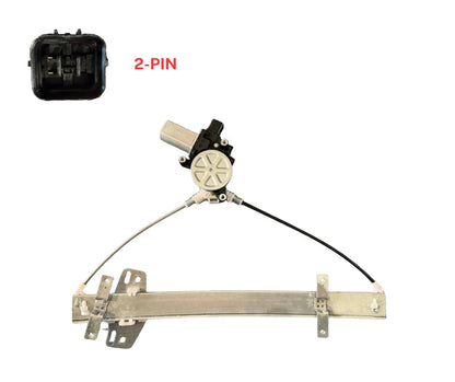 Left Window Regulator With 2 Pins Motor for Honda Accord (2003–2008)