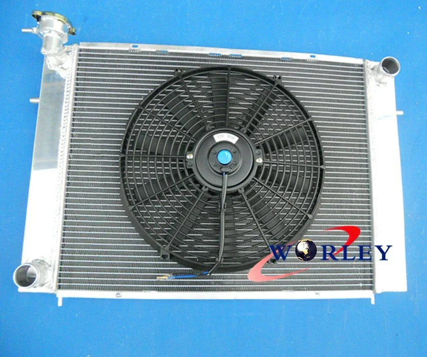 52mm Aluminum Radiator + Fan for Holden V8 Commodore (VG-VS)