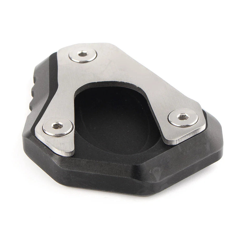 Side Stand Kickstand Foot Plate Pad for Kawasaki Z800 (2013-2016) Black