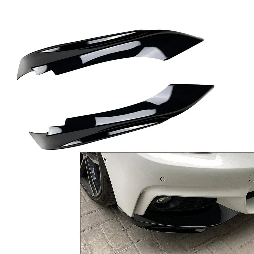 Front Bumper Splitter Canards for BMW 4-Series (2014-2020)