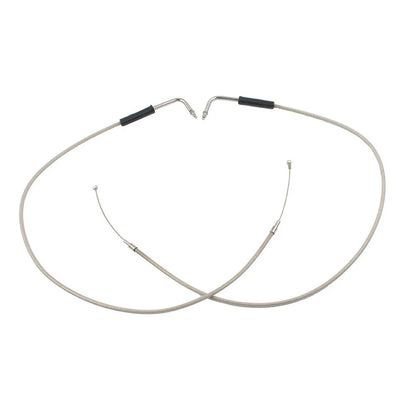Stainless Steel Throttle Cable for Harley Sportster XL1200, 883, Dyna, Road King