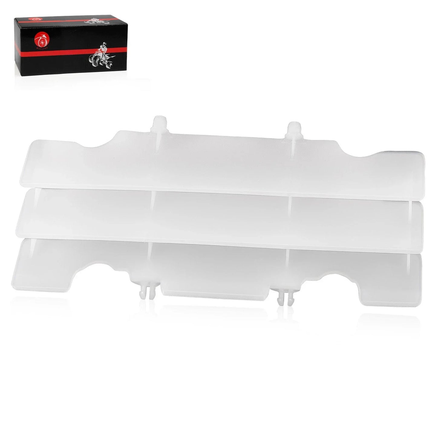 Radiator Louver Guard White for Honda CR125R (1992–1997)