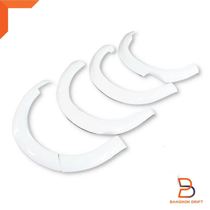 White Fender Flares for Nissan Navara NP300 D23 DX RX (2015-2019)
