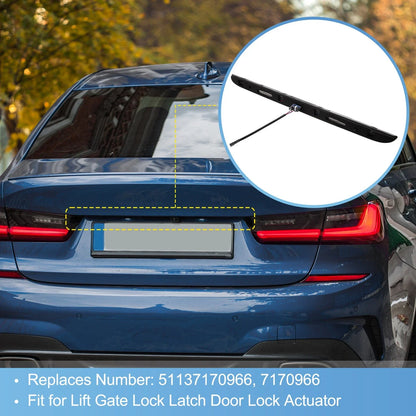 Rear Trunk Hatch Handle Trunk Lid Grip Tailgate Pull Handle for BMW 325i 330i