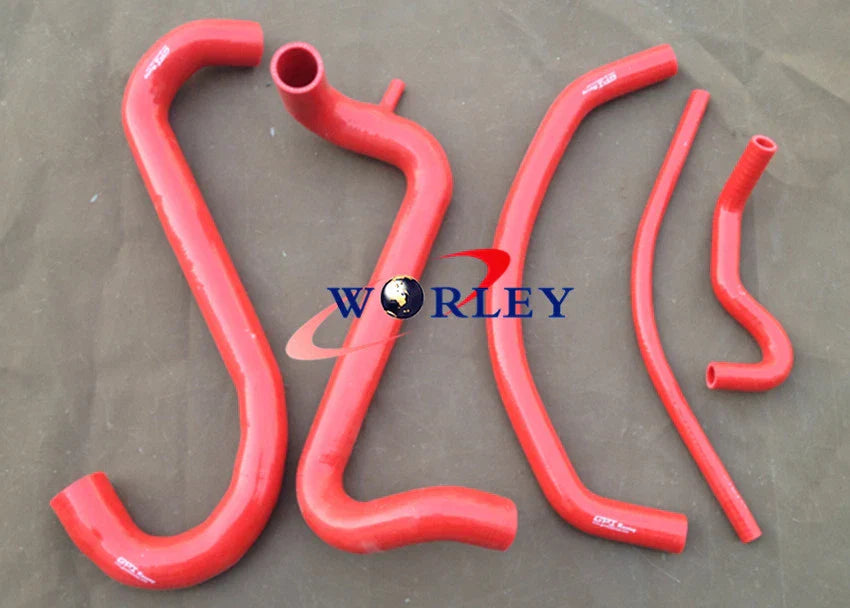 Blue Silicone Radiator Heater Hose for Ford AU Falcon 4.9L V8 (1998-2002)