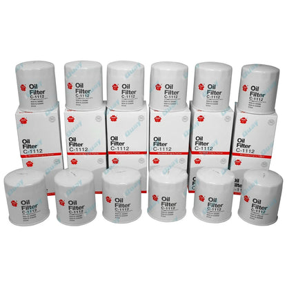 12 Oil Filters Coaster Bus 1HZ 4.2L HZB30 HZB50 BB50 Diesel Engine eqv Z334