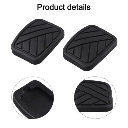 2 x Brake Pedal Pad Covers For Suzuki Swift / Vitara / Samurai (1981–1998)