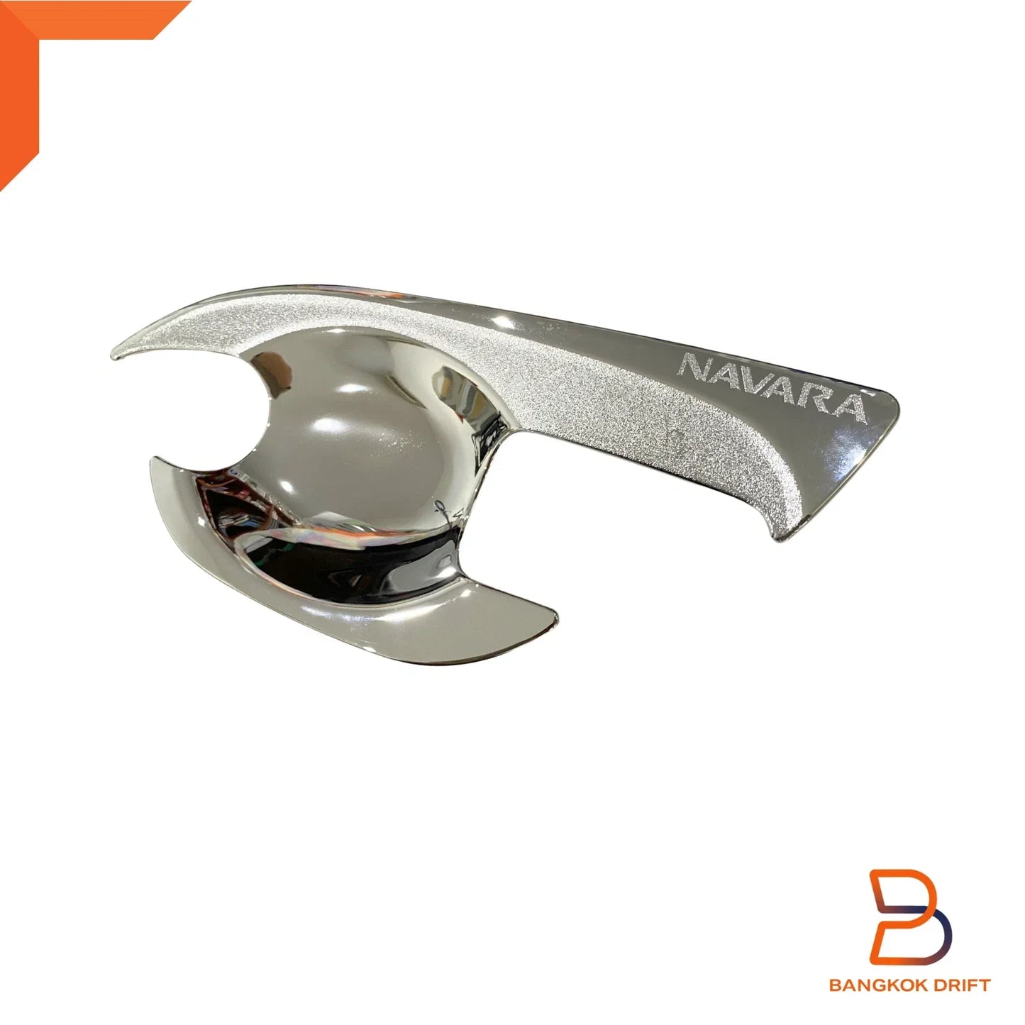 Chrome 4 Door Handle Cover Insert Trim for Nissan Navara NP300 (2015-2019)