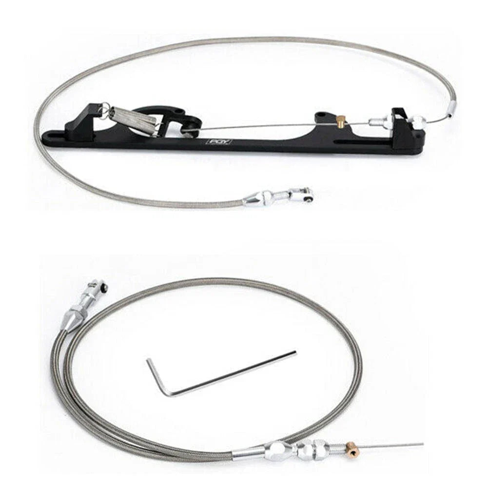 Throttle Cable 36-Inch Braided Stainless Steel for Gas
