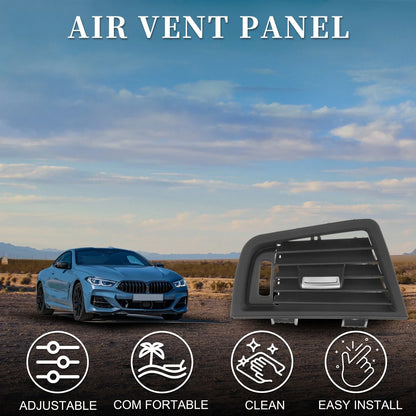 Air Vent Panel for BMW 528i (11 - 16) AC Grille Black