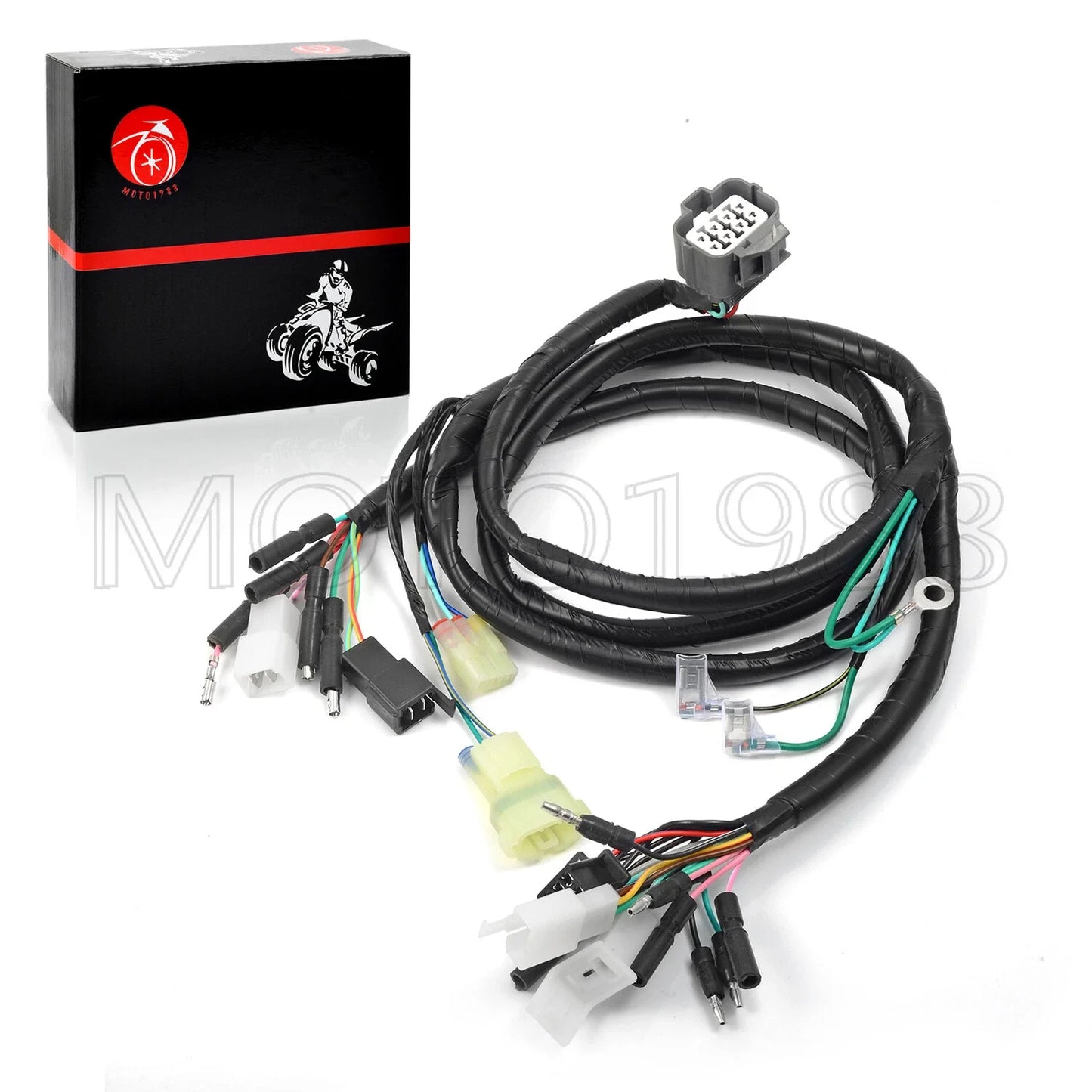 Ignition Coil CDI Spark Plug Wire Harness for Honda FourTrax TRX300 (1997–2000)